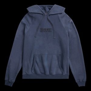 Eras Blue Oversized Hoodie Large